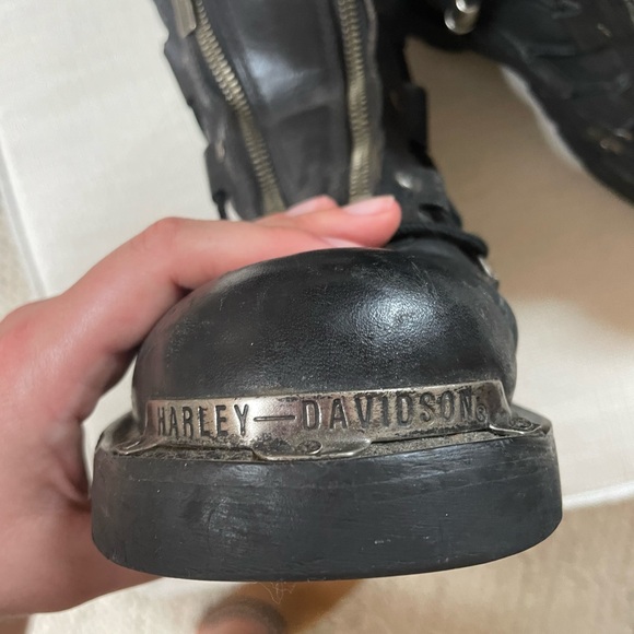 Women’s Harley Davidson Biker Boots - Picture 3 of 5